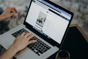 Adobe XD permet la création d’une interface utilisateur pour un site web